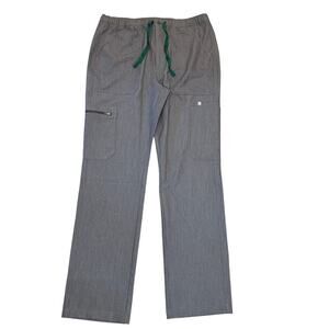 NWT‎ Figs Cairo Cargo Scrub Pants GRAPHITE Medium